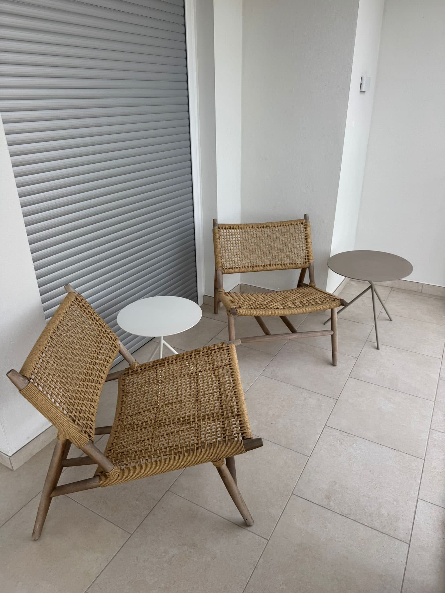 Private balcony — morning coffee with a view